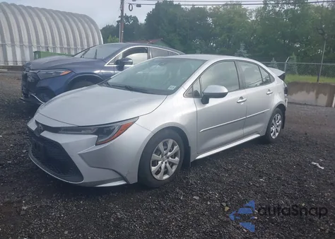 2021 Toyota Corolla Le z USA, uszkodzony, nr VIN JTDEPMAE3MJ131636
